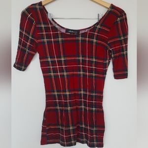 💲5️⃣ in 🛍️of4+  [SEDUCTIONS] Plaid T-Shirt
